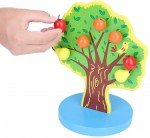 Copac cu mere si pere magnetice joc lemn dexteritate1 - HAM BEBE