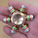 Spinner fidget metalic cu brate detasabile auriu6 - HAM BEBE