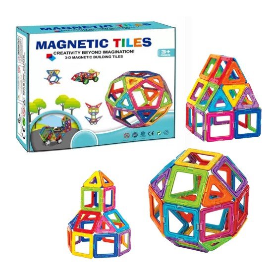 Joc constructii magnetice Magic Magnetic 36 piese - HAM BEBE