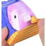 Joc Origami copii Animale Mideer Paper Animals Kit creativ - HAM BEBE