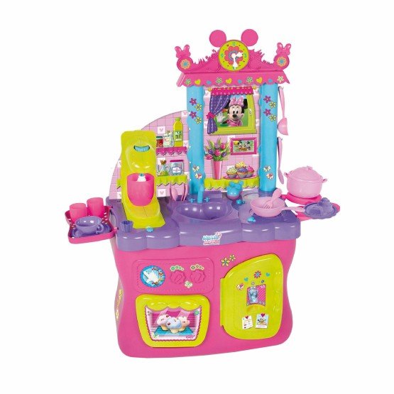 Bucatarie de jucarie copii cu accesorii Minnie Mouse Imc Toys - HAM BEBE