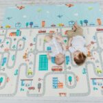 Covoras de joaca pliabil gros 1.5 cm mare 180x200 cm Oraselul - HAM BEBE