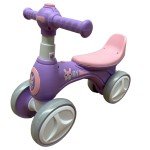 Bicicleta fara pedale pentru bebe cu 4 roti Bunny AY Roz - HAM BEBE