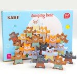 Joc de construit si echilibru Kabi Jumping Bear - HAM BEBE