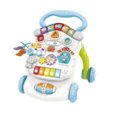 Antemergator multifunctional bebelusi 3 in 1 KidsMelody 6605B Bleu