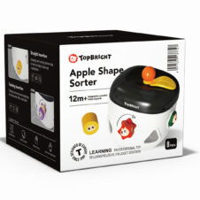 Jucarie pentru bebe Sortator forme Apple Shape Topbright
